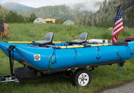 Rocky Mountain Rafts, RMR Angler Fishing Inflatable Kayak Package